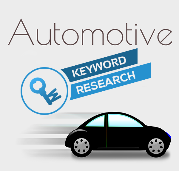Research your keywords for the automotive industry