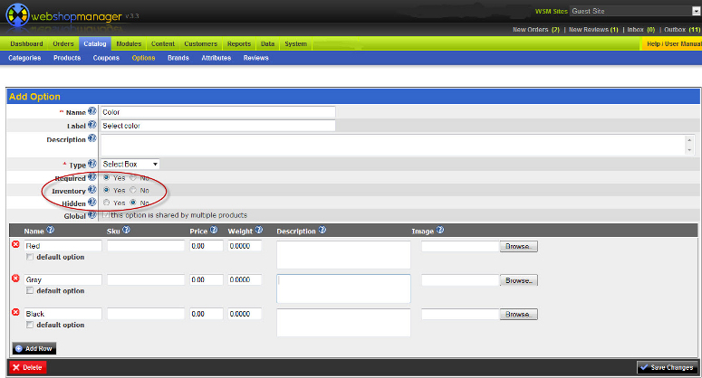 Inventory Management