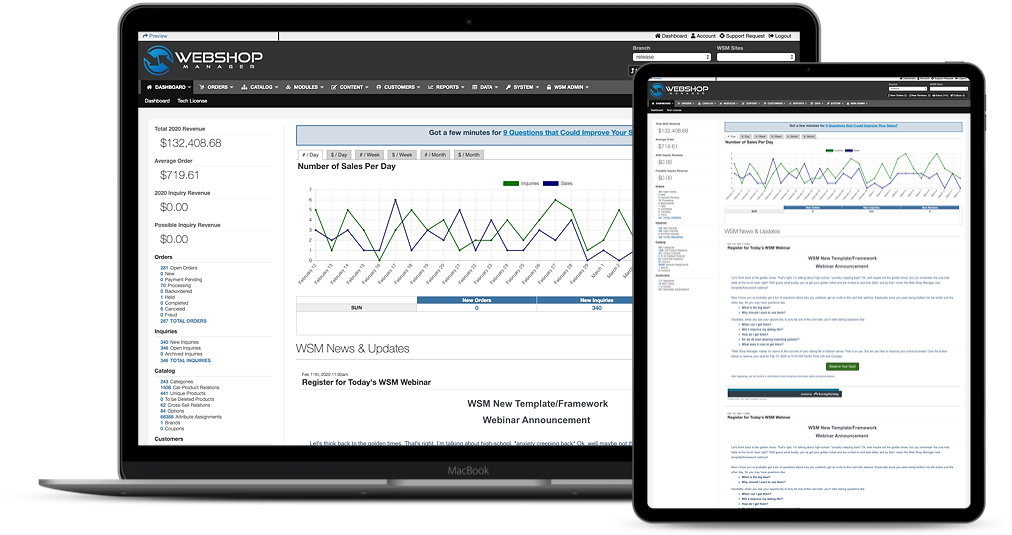 MaxTrac website series