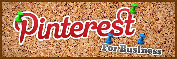 Pinterest marketing for business: Slanted pin board design