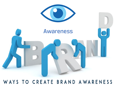 Infographic outlining 6 ways to create brand awareness before launching your website