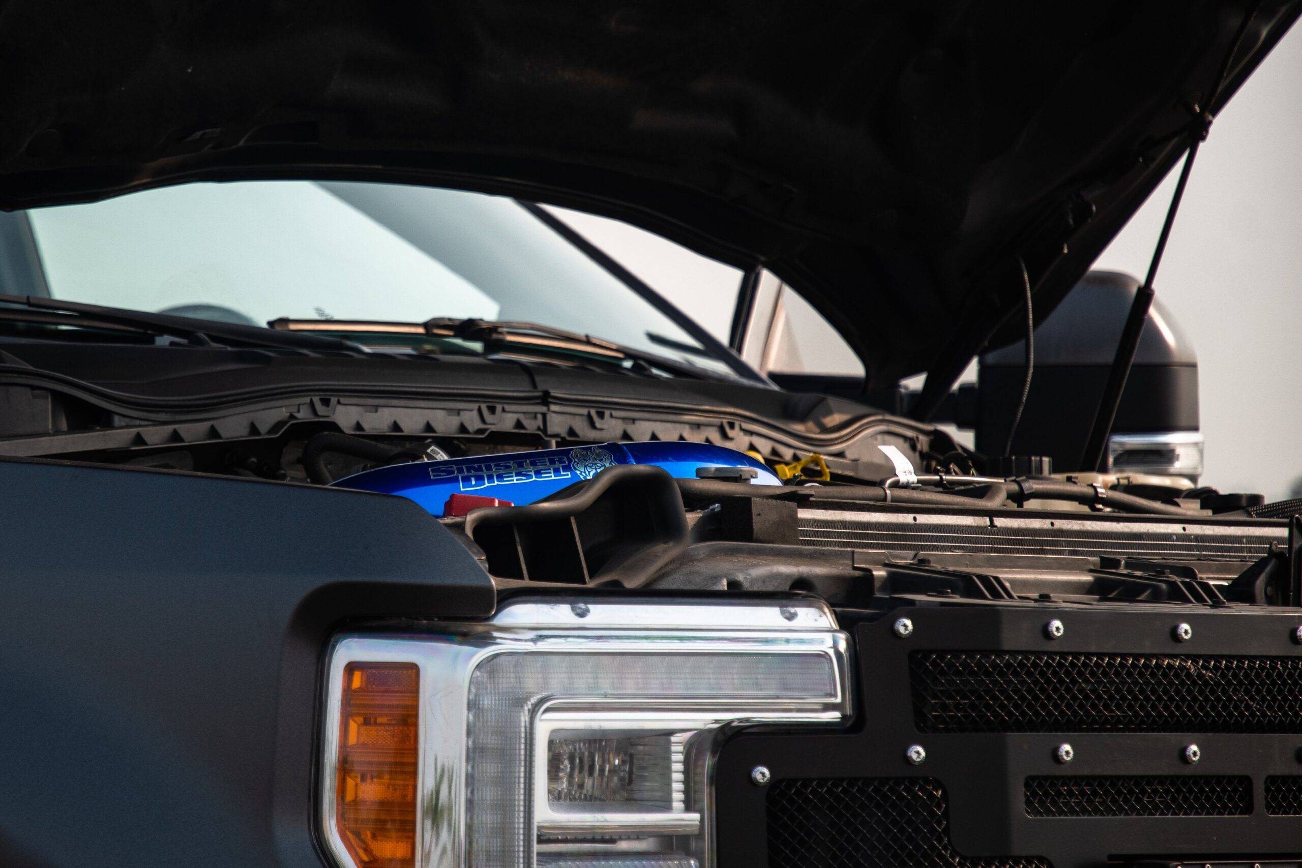 Dana Nevins' custom 2017 F-250 Super Duty with full cat-back system from Gibson Performance Exhaust