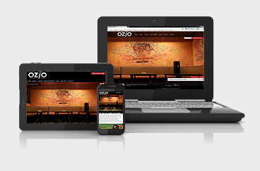 Responsive web design concept showing adaptability across different devices