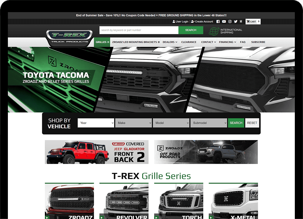 TRex Grilles Logo